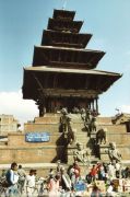 Tempel"Nyatapola" zu Ehren der Göttin Malla